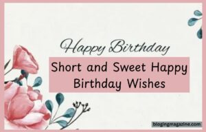 happy birthday wishes