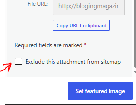 sitemap fix