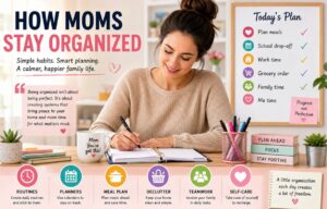 How Moms stay Organized