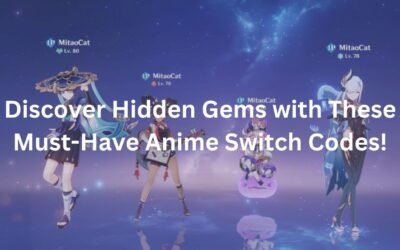 Anime Switch Codes