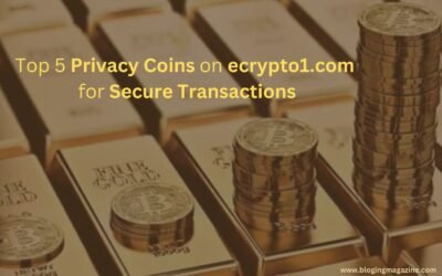 Privacy Coins on ecrypto1.com