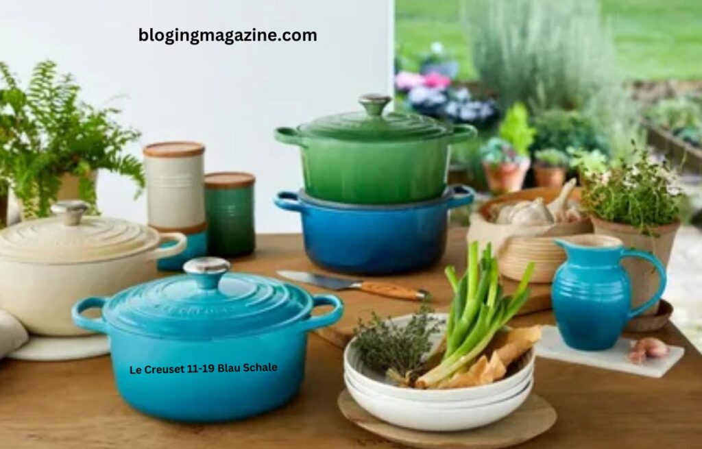 Le Creuset 11-19 Blau Schale
