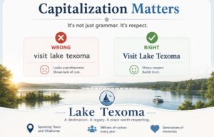 Lake Texoma Should Be Capitalized