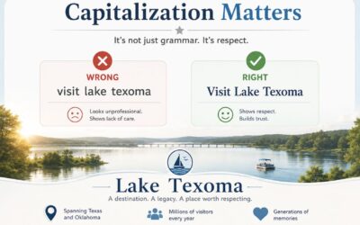 Lake Texoma Should Be Capitalized