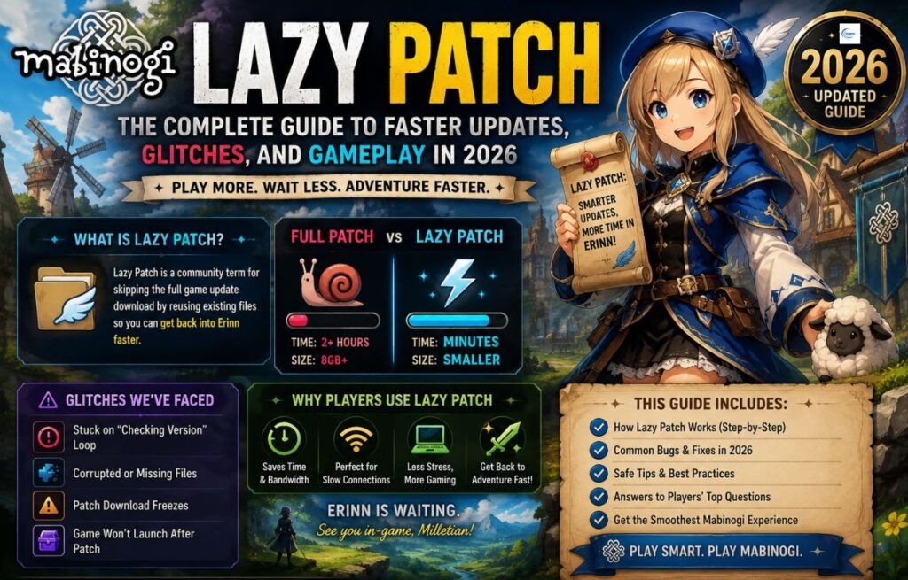 Mabinogi Lazy Patch