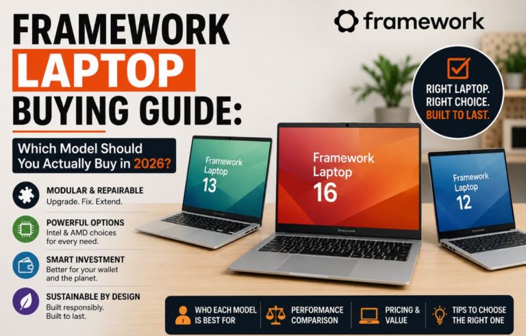 Framework Laptop Buying Guide