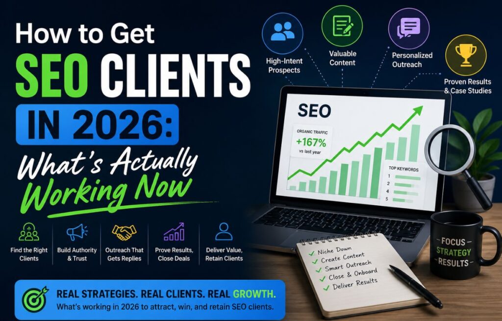 How to Get SEO Clients in 2026