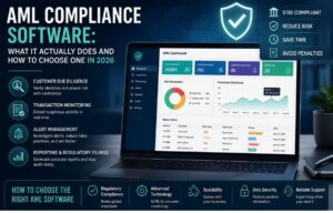 AML Compliance Software: What It Actually Does and How to Choose One in 2026