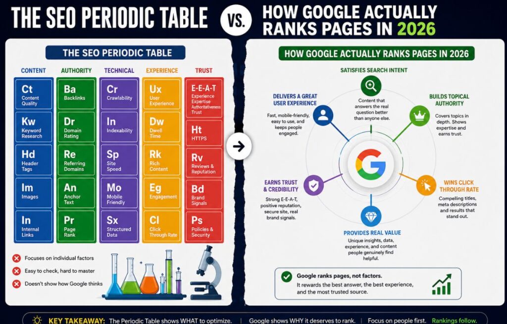 SEO Periodic Table