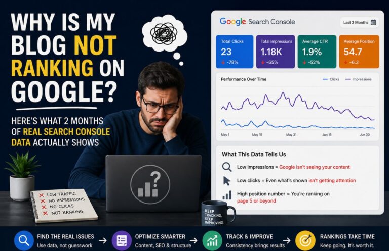 Why Is My Blog Not Ranking on Google?