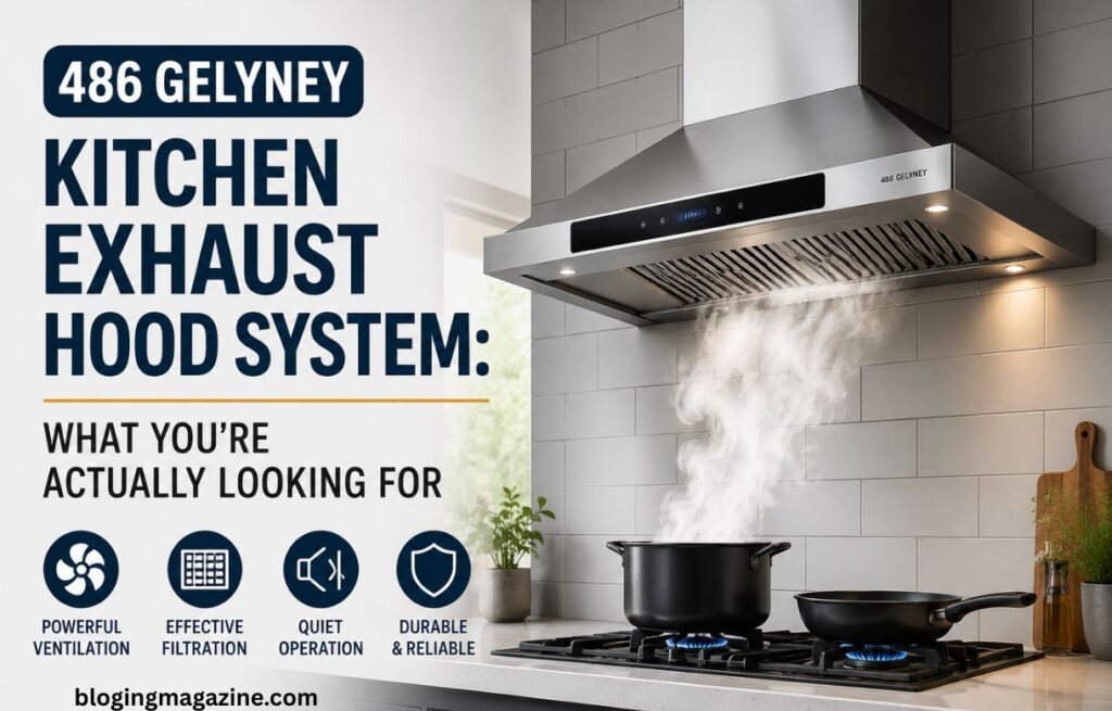 486 Gelyney Kitchen Exhaust Hood System