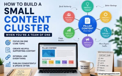 How to Build a Small Content Cluster When You're a Team of One