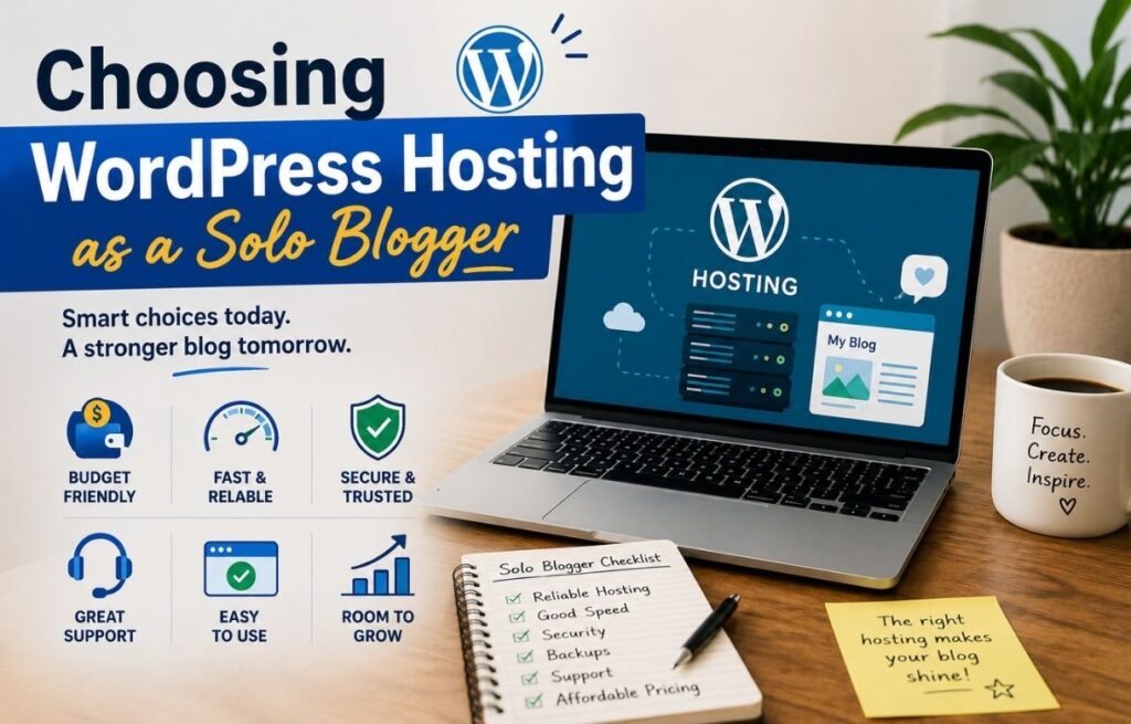 Choosing WordPress Hosting as a Solo Blogger