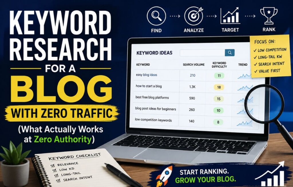 Keyword Research for a Blog